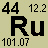 Ruthenium